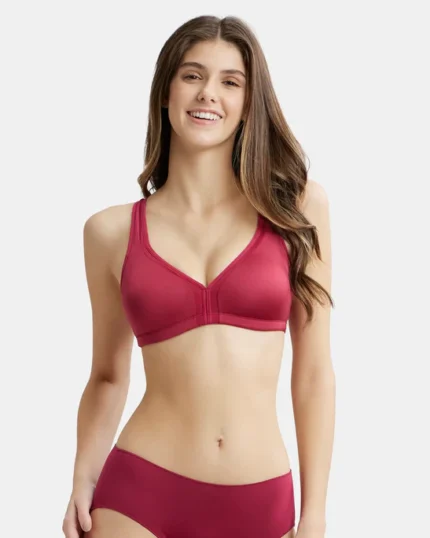 Anemone Non Padded Soft Touch Microfiber Elastane Stretch Full Coverage Everyday Bra