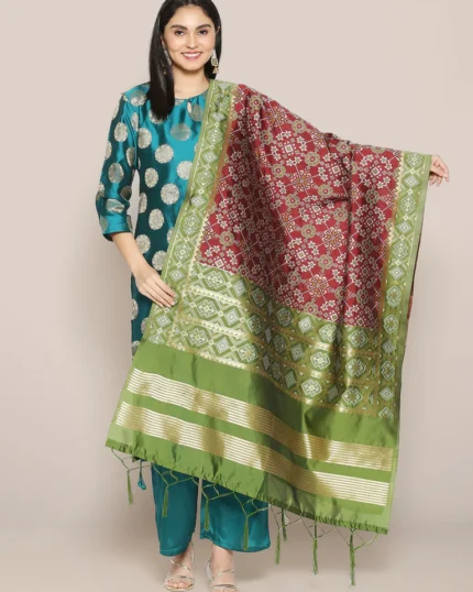 Beautiful Banarasi Patola Silk Dupatta