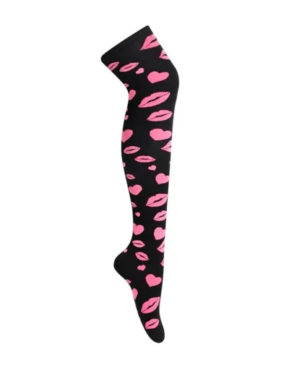Black Knee High Socks - Casanova Edition