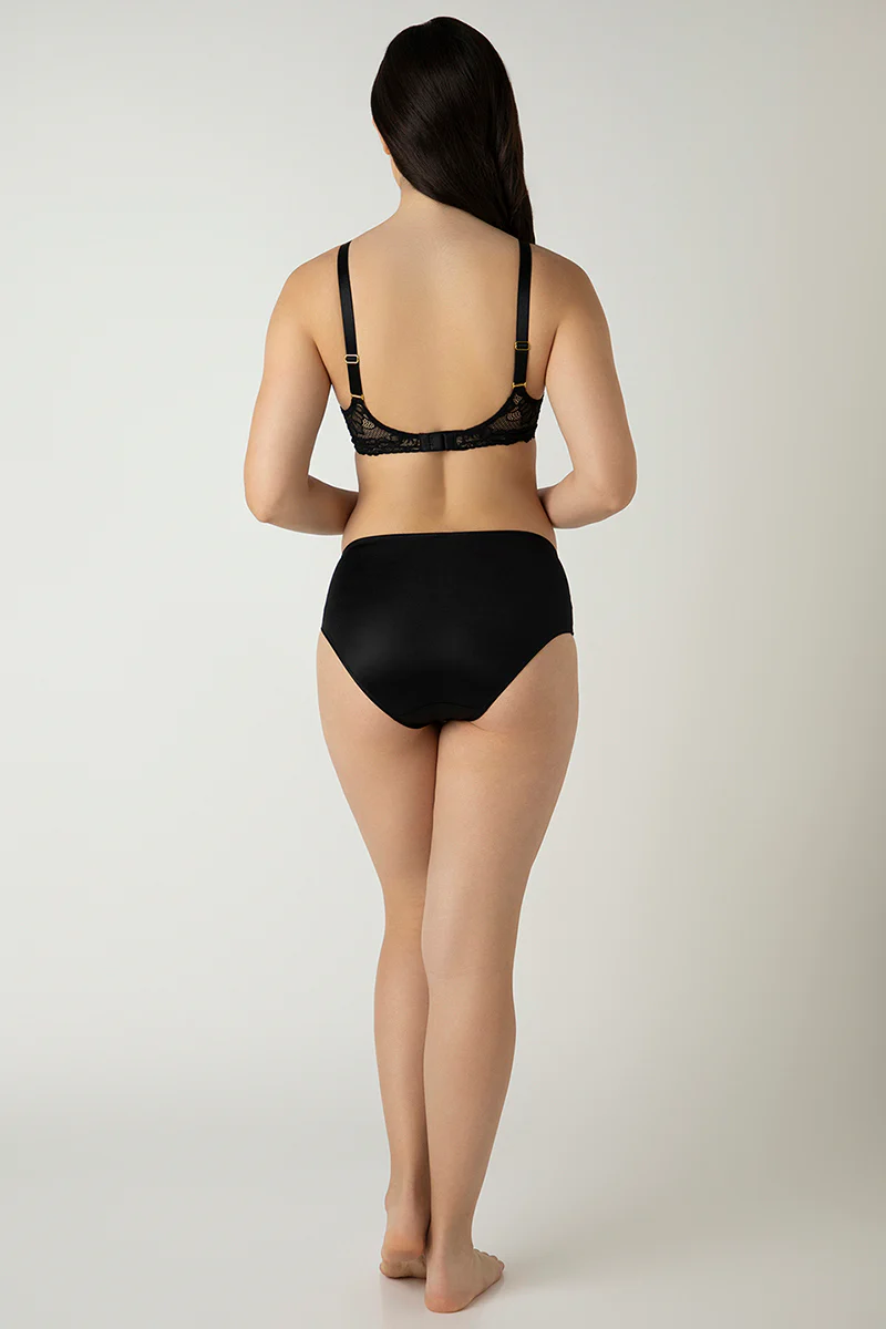 Glam Lace Padded Wired Balconette Bra - Image 13