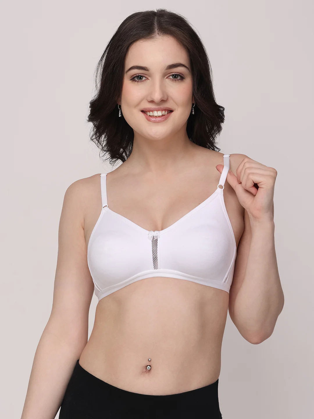 Smoothing T-Shirt Bra-White - Image 3