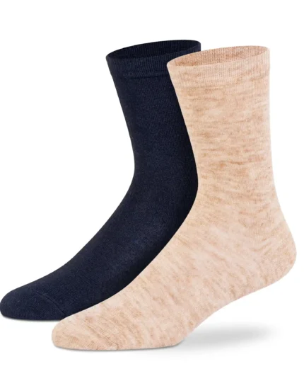 Winter Black Socks Simla Collection - Women (Pack of 2)