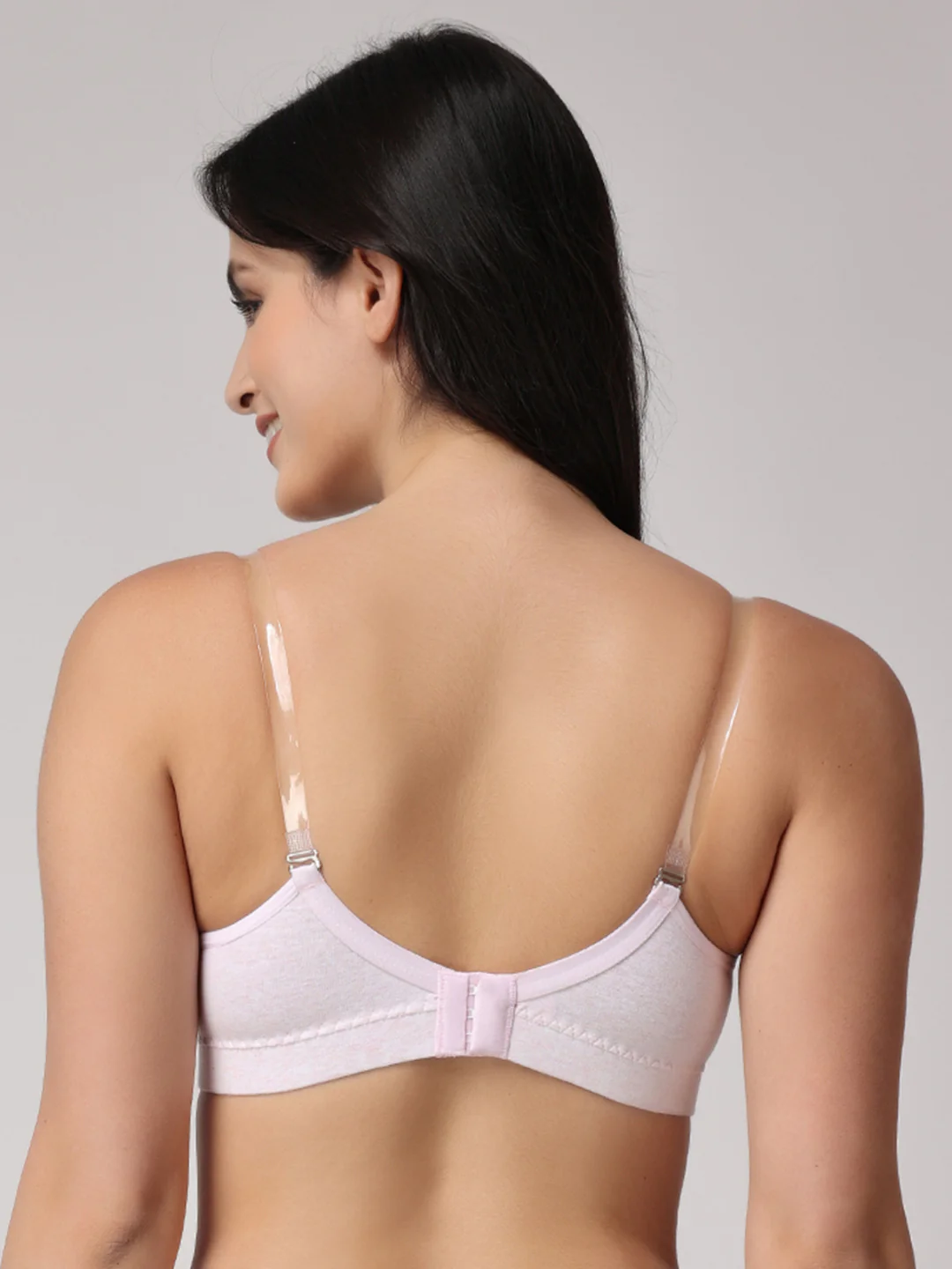 Full Coverage Heavily Padded Convertible-Straps T-Shirt Bra - Image 9