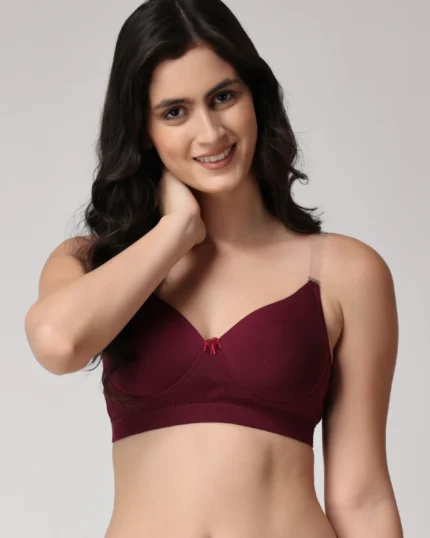 Women's Heavily Padded Convertible-Straps T-Shirt Bra