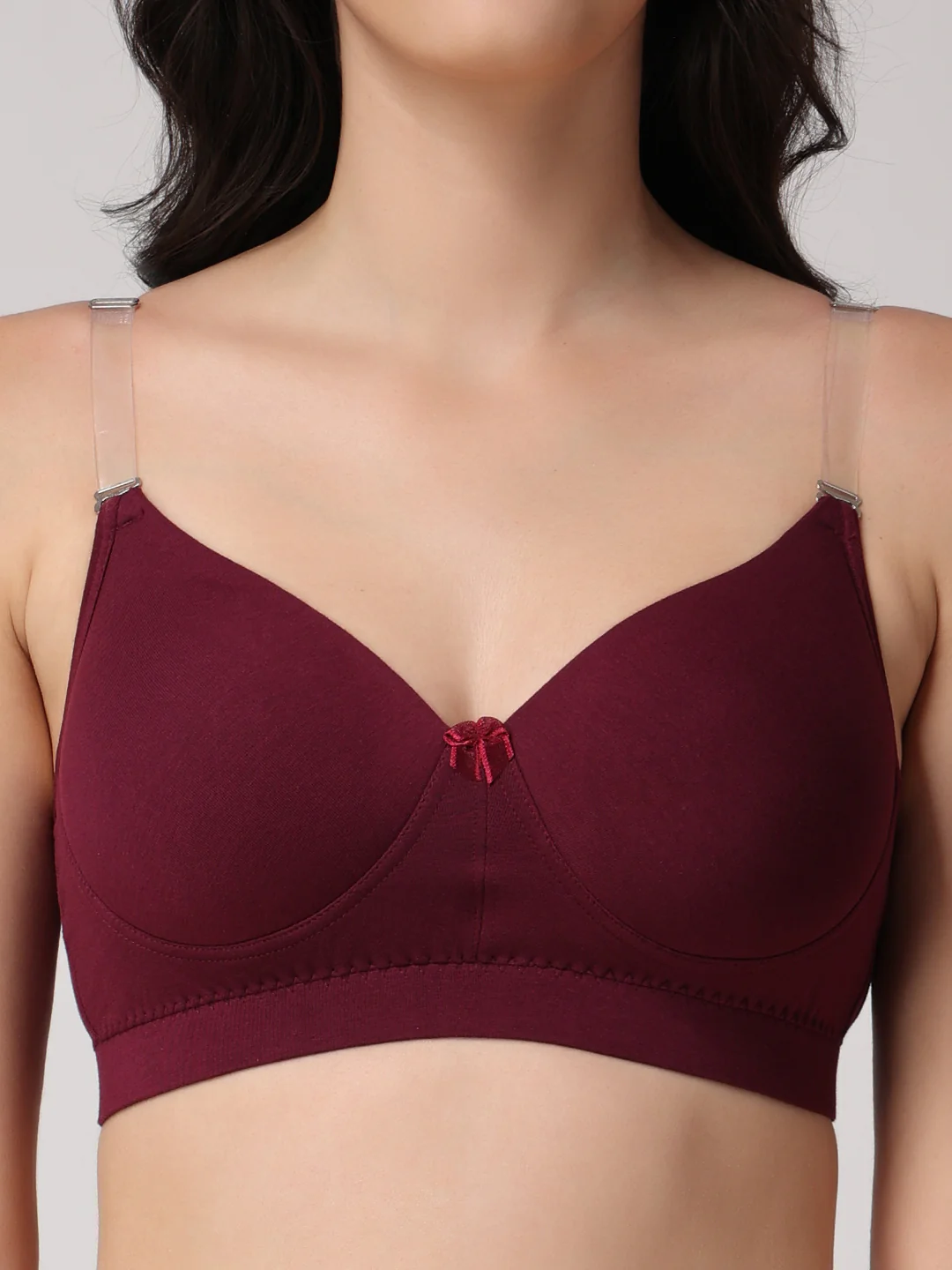 Women's Heavily Padded Convertible-Straps T-Shirt Bra - Image 12