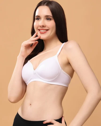 Women's Non-Wired Medium Coverage Convertible-Straps T-Shirt Bra
