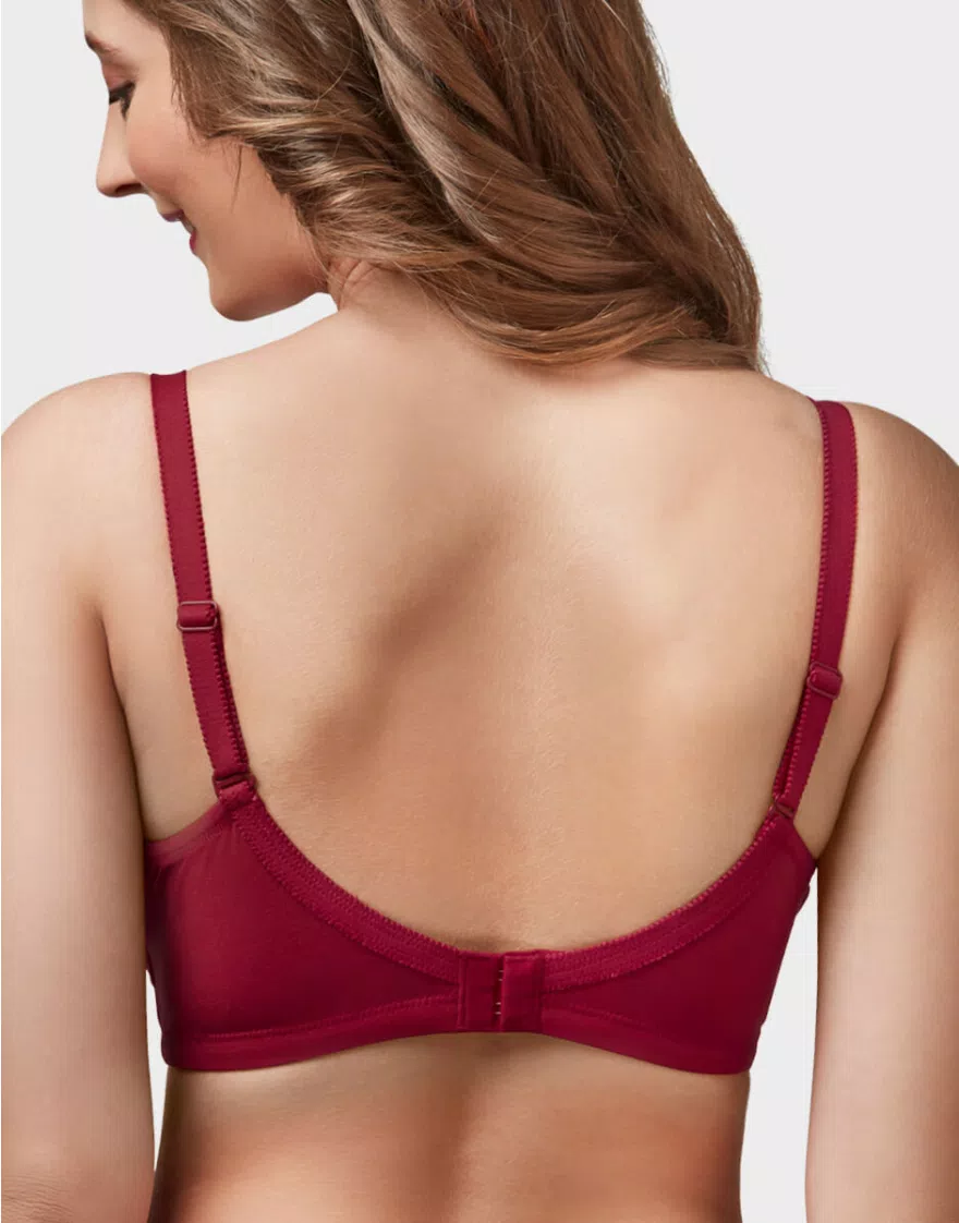 Moulded Feather Non Padded Full Coverage Women Bra - Image 4