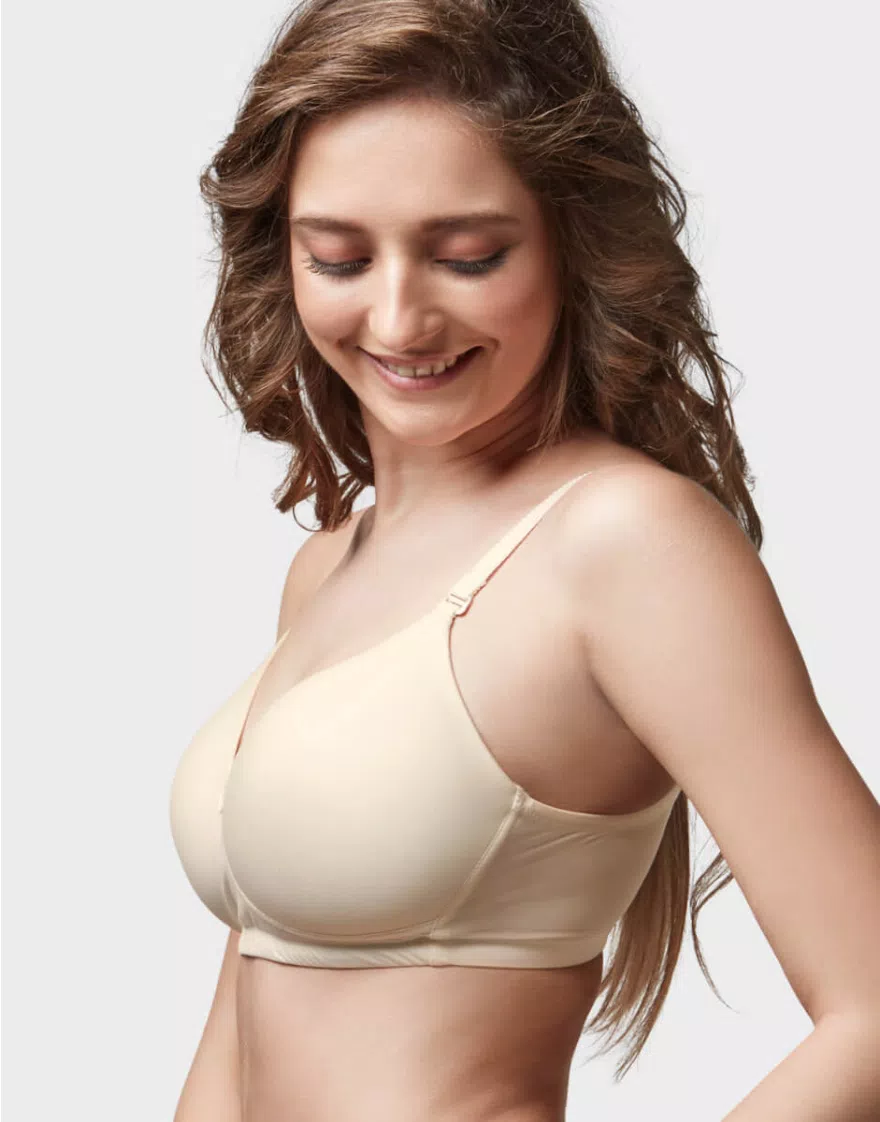 Moulded Feather Non Padded Full Coverage Women Bra - Image 7