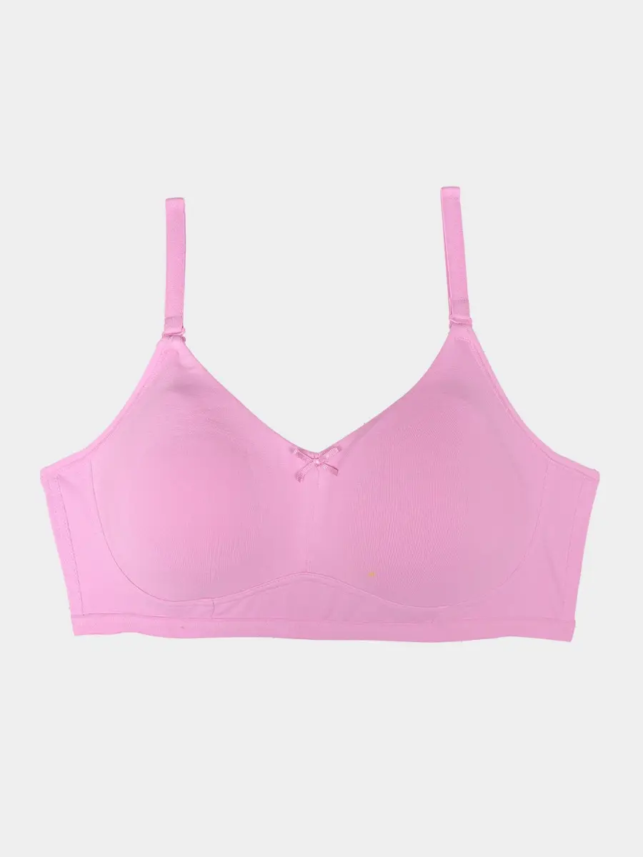 Susie Pastel Lavender Solid Full Coverage Moulded Everyday Bra - Image 6