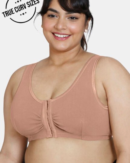 True Curv Double Layered Non Wired 3/4Th Coverage Super Support Bra