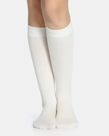 Polyester Elastane Full Length Socks