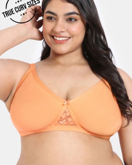 True Curv Double Layered Non Wired Full Coverage Super Support Bra